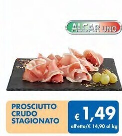 MD Discount Prosciutto crudo stagionato offerta