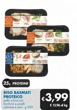 High protein - riso basmati proteico