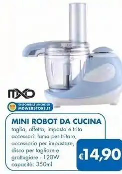 MD Discount Mxd mini robot da cucina offerta