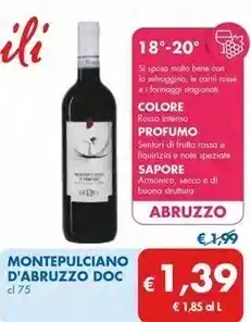 MD Discount Montepulciano d'abruzzo doc offerta