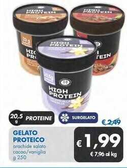 MD Discount Gelato proteico offerta