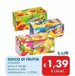MD Discount Viviland succo di frutta offerta