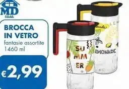 Brocca in vetro