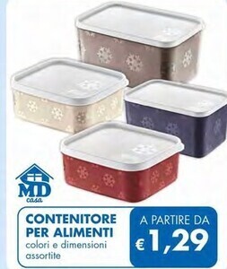 MD Discount Contenitore per alimenti offerta