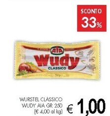 Aia wurstel classico wudy