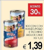 PrestoFresco Morando bocconi con manzo / pollo e tacchino miglior cane offerta