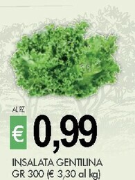 PrestoFresco Insalata gentilina offerta