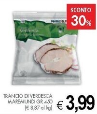 PrestoFresco Maremundi trancio di verdesca offerta