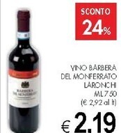 Laronchi vino barbera del monferrato