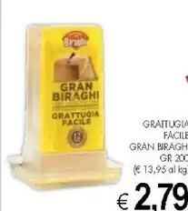 PrestoFresco Gran biraghi grattugia facile offerta