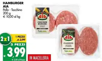 Tigros Aia hamburger offerta