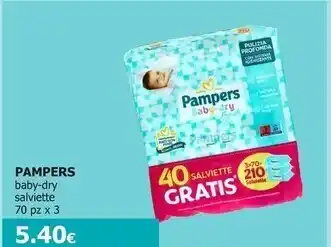 Pampers baby - dry salviette