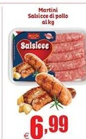 Elite Martini salsicce di pollo offerta