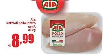 Elite Aia petto di pollo intero offerta