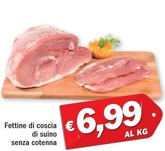 Ard Discount Fettine di coscia di suino senza cotenna offerta