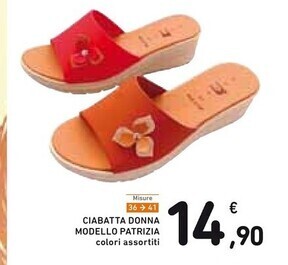 Spazio Conad Ciabatta donna modello patrizia offerta