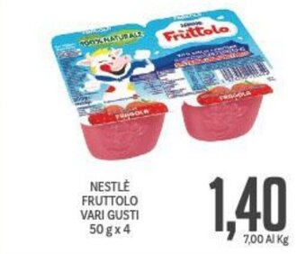 Supermercati Piccolo NESTLÈ FRUTTOLO VARI GUSTI 50 g x 4 offerta