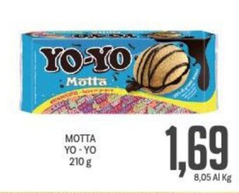 Supermercati Piccolo MOTTA YO-YO 210 g offerta