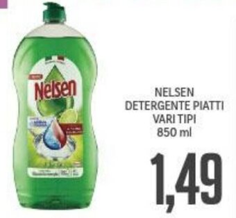Supermercati Piccolo NELSEN DETERGENTE PIATTI VARI TIPI 850 ml offerta