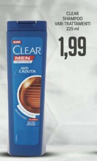 Supermercati Piccolo CLEAR SHAMPOO VARI TRATTAMENTI 225 ml offerta