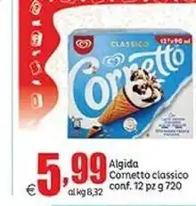 Elite Algida cornetto classico offerta