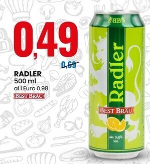 Eurospin Best bräu radler offerta