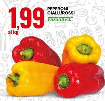 Eurospin Peperoni gialli/rossi offerta