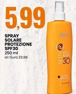 Eurospin Near spray solare protezione spf30 offerta