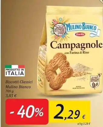 Carrefour Market Mulino bianco biscotti classici offerta