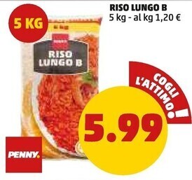 PENNY Penny riso lungo b offerta