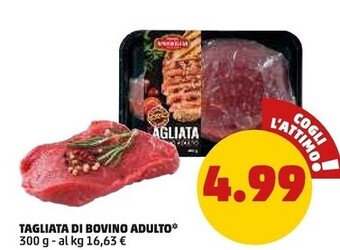 PENNY Tagliata di bovino adulto offerta