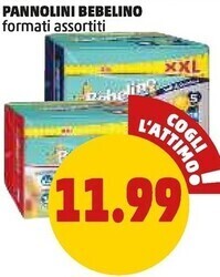 PENNY Pannolini bebelino offerta