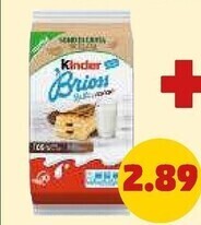 PENNY Kinder brioss latte e cacao offerta