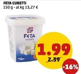 PENNY Feta cubetti offerta