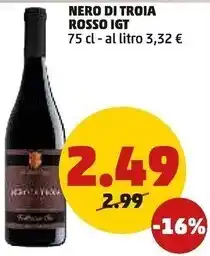 Nero di troia rosso igt
