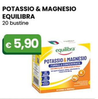 POTASSIO & MAGNESIO EQUILIBRA 20 bustine