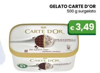 Gala Supermercati GELATO CARTE D'OR 500 g surgelato offerta