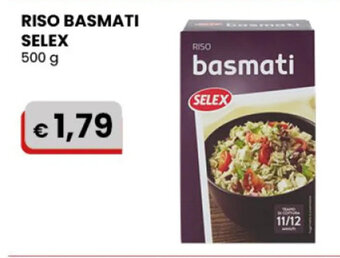 RISO BASMATI SELEX 500 g