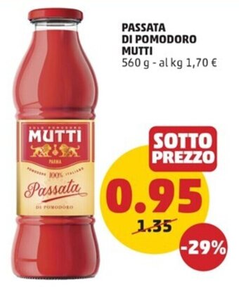 PASSATA DI POMODORO MUTTI 560 g