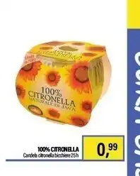 100 % citronella