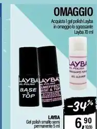 Layba gel polish smalto semi permanente