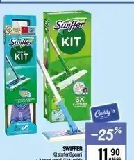 Swiffer kit starter 8 panni + 3 panni umidi