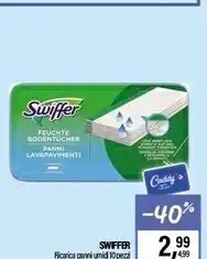 Caddy's Swiffer ricarica panni umidi offerta
