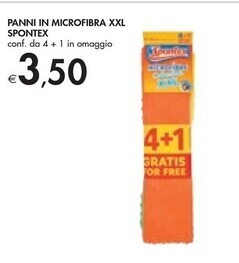 Bennet Spontex panni in microfibra xxl offerta