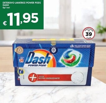 Bennet Dash detersivo lavatrice power pods offerta