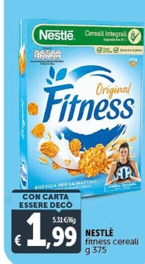 Nestlè fitness cereali