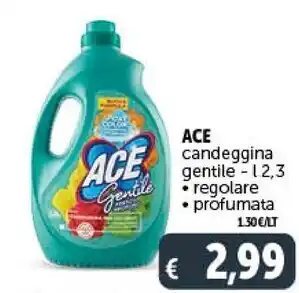Ace candeggina gentile