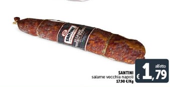 Santini salame vecchia napoli