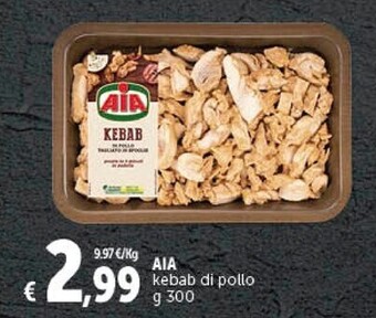 Aia kebab di pollo