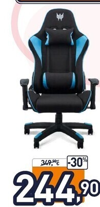 Unieuro Acer predator rift essential sedia per gaming universale seduta imbottita nero, blu offerta